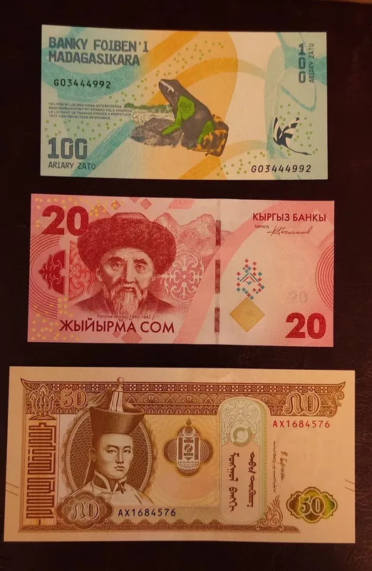 Банкноты, купюры, боны. 6