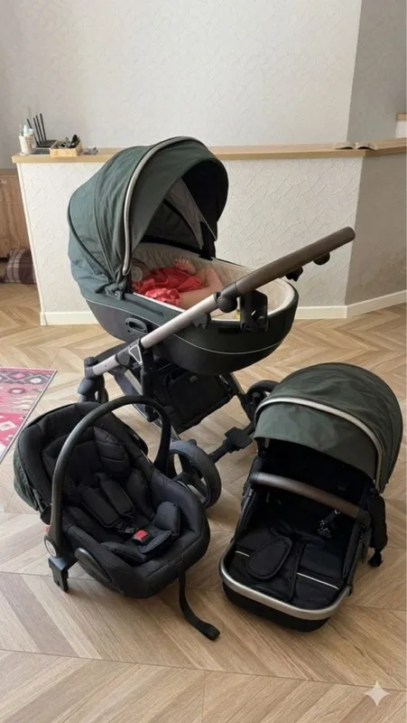 Коляска LUXMOM 3в1 1 Коляска LUXMOM 3в1 1