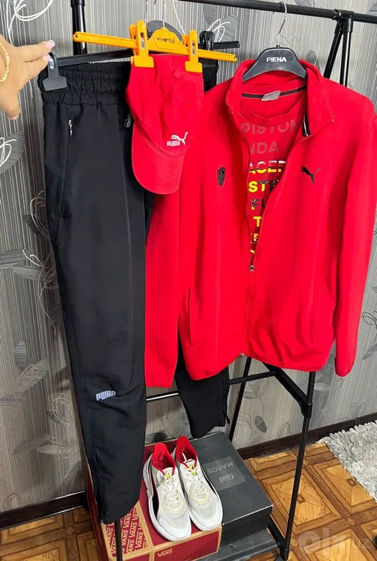 Puma to‘plami: futbolka, zip-up, joggerlar, krossovkalar, kepka 2 Puma to‘plami: futbolka, zip-up, joggerlar, krossovkalar, kepka 2