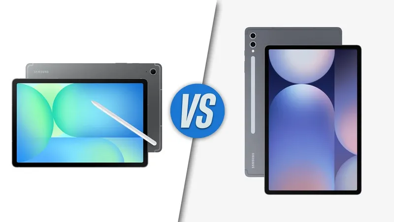 Samsung Galaxy Tab S10 FE vs Tab S10 FE Plus 4