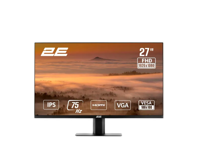 | Монитор 2E 27" F2723B IPS 75Hz Black Full HD 1 | Монитор 2E 27" F2723B IPS 75Hz Black Full HD 1
