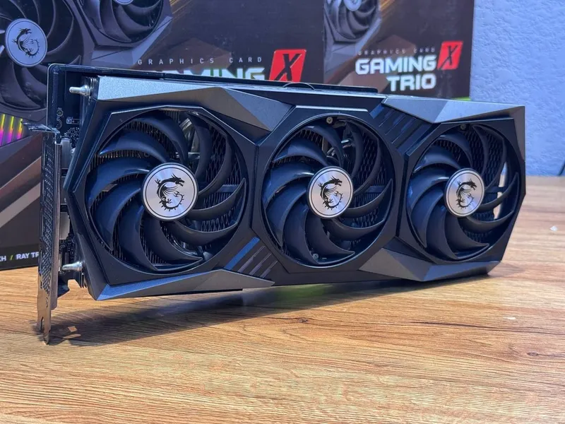 Msi Rtx 3070ti Gaming x trio ideal holatda 1
