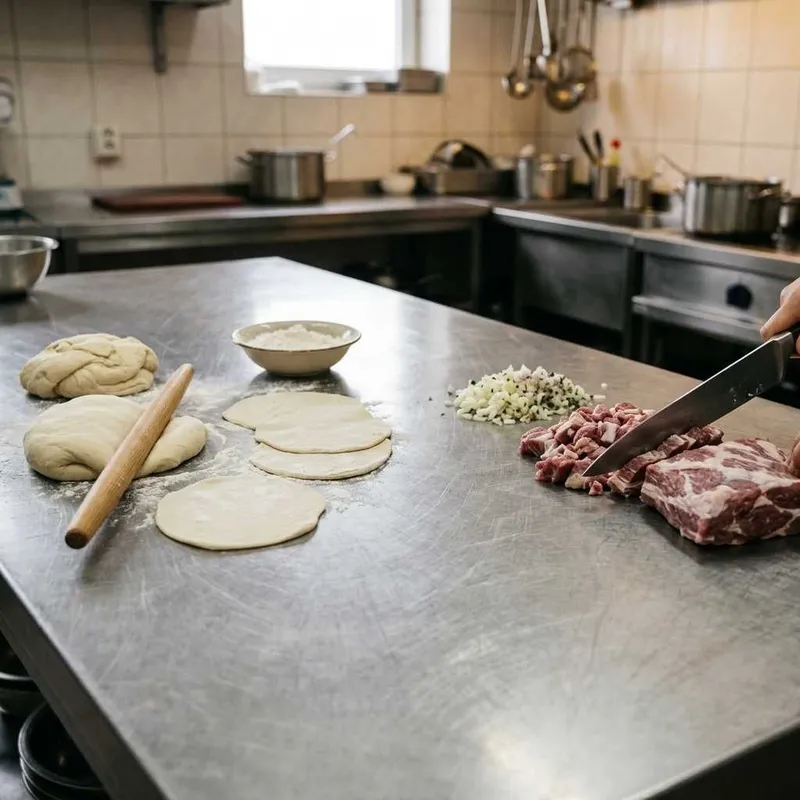Кухонная накладка стол Доска для теста и мяса (Нержавейка) Nerjaveyka — фото 3