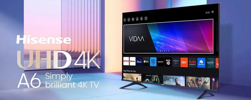 Hisense 65" 4K 300Hz Smart TV televizori, yangi 4