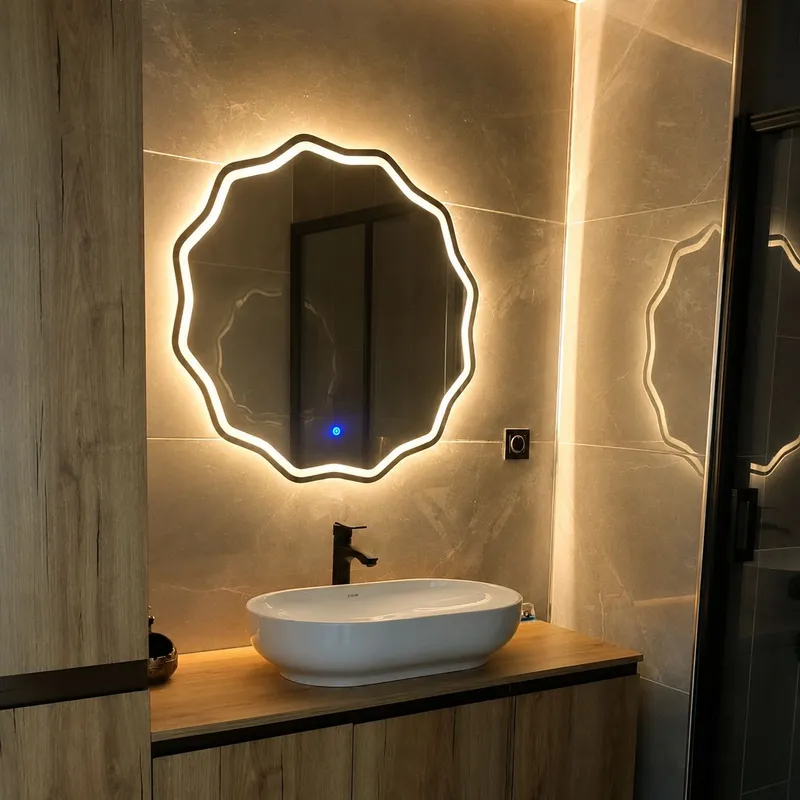 Зеркало с LED-подсветкой 2 Зеркало с LED-подсветкой 2
