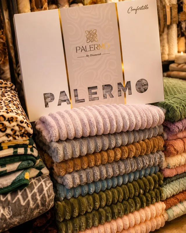 Palermo brendi gofra momiq ko‘rpa 2 kishilik — фото 1