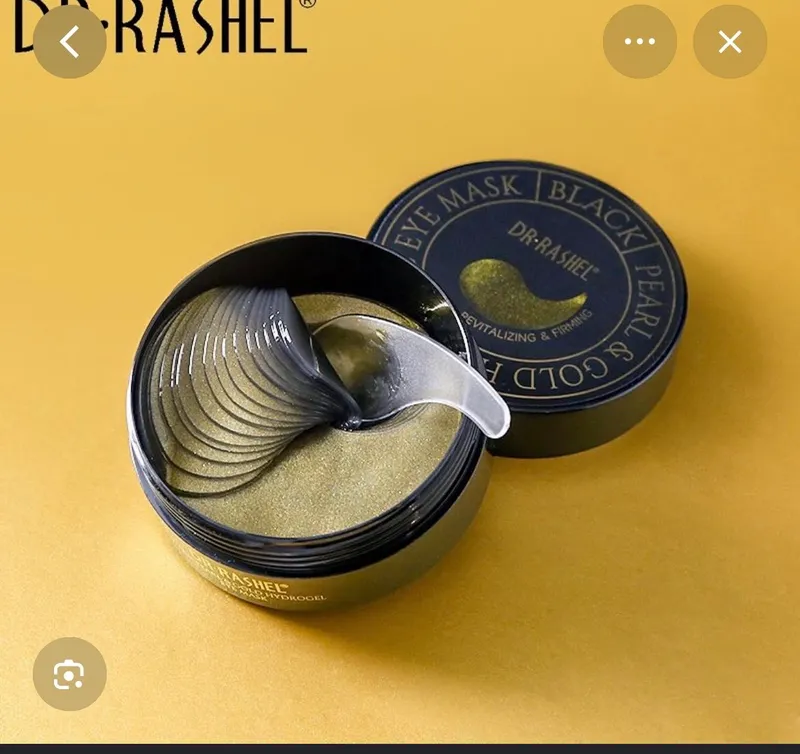 DR.RASHEL Gold Black Pearl Hydrogel Eye Mask