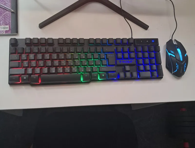Gamerskiy klaviatura va mishks