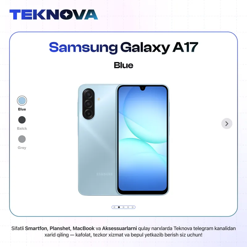 Samsung Galaxy A17 5G / Yetkazib berish bepul! 2