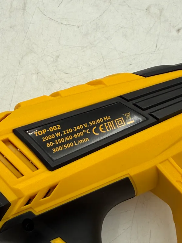Строительный фен ROLF 2000W TOP-002 8