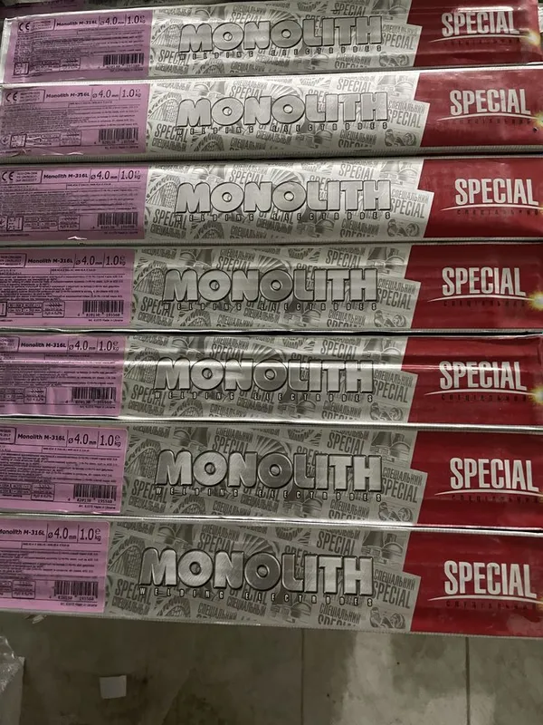 Сварочные электроды MONOLITH M-316L, 4 мм 2 Сварочные электроды MONOLITH M-316L, 4 мм 2