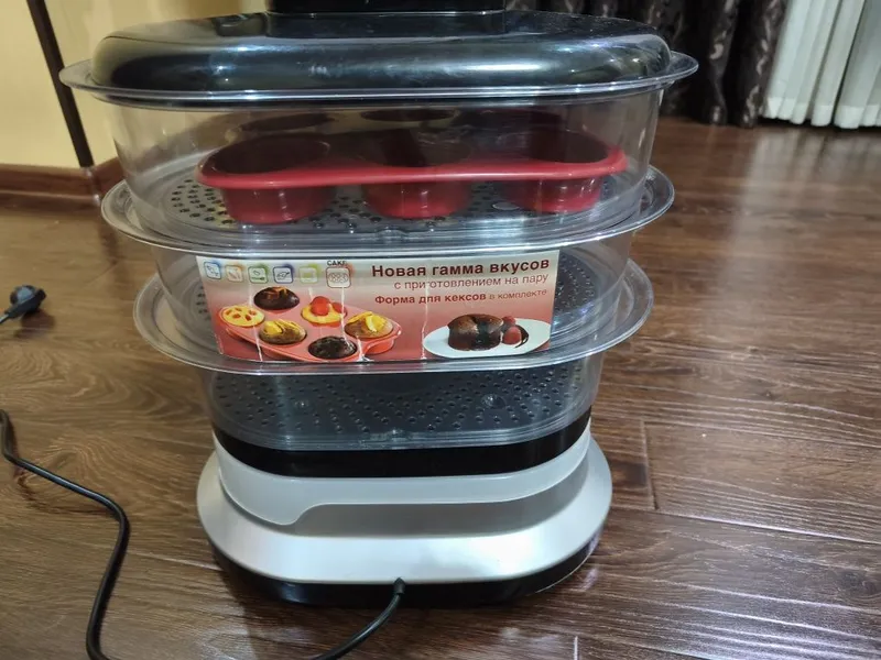 Пароварка Tefal VC300830 Steam'n'Light в рабочем отличном состоянии — фото 2