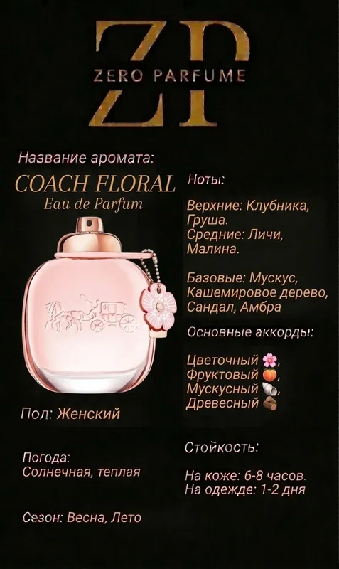 COACH FLORAL Eau de Parfum — фото 1