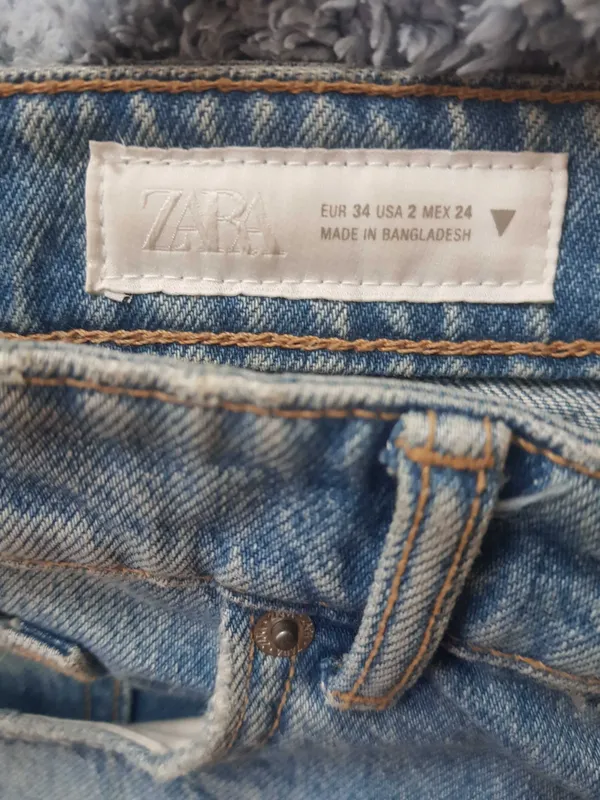 Шорты джинсовые ZARA — фото 1