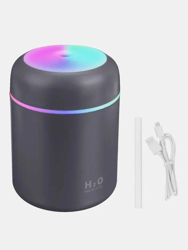 Увлажнитель воздуха H2O, компактный размер, RGB подсветка, бесшумный — фото 5 Увлажнитель воздуха H2O, компактный размер, RGB подсветка, бесшумный — фото 5