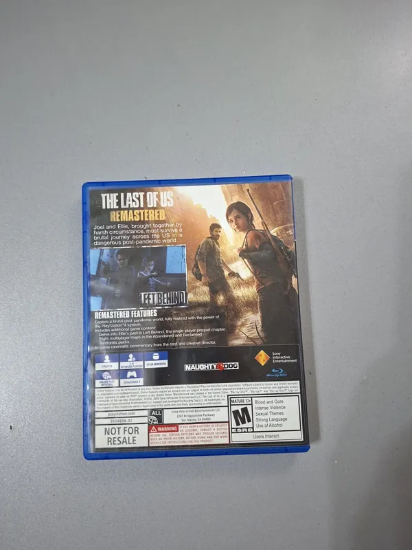 Диск на пс 4 (the last of us) — фото 1
