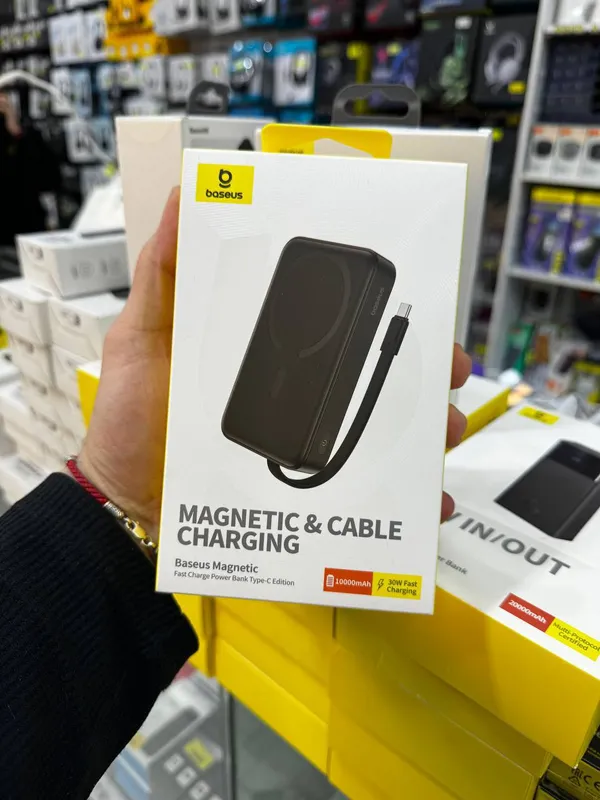 Power Bank magnetic & cable