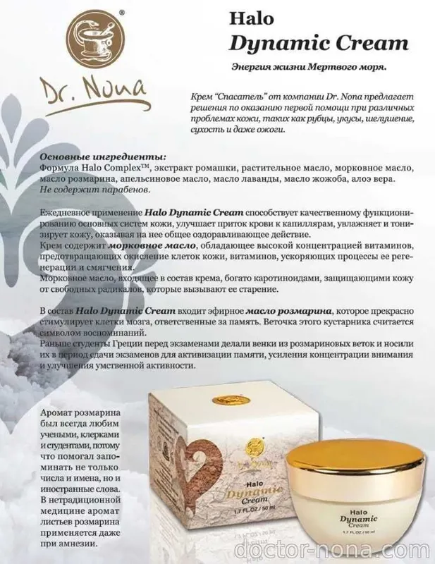 Dr Nona ДИНАМИЧЕСКИЙ КРЕМ от рубцы укусы шелушение сухость даже ожоги 2