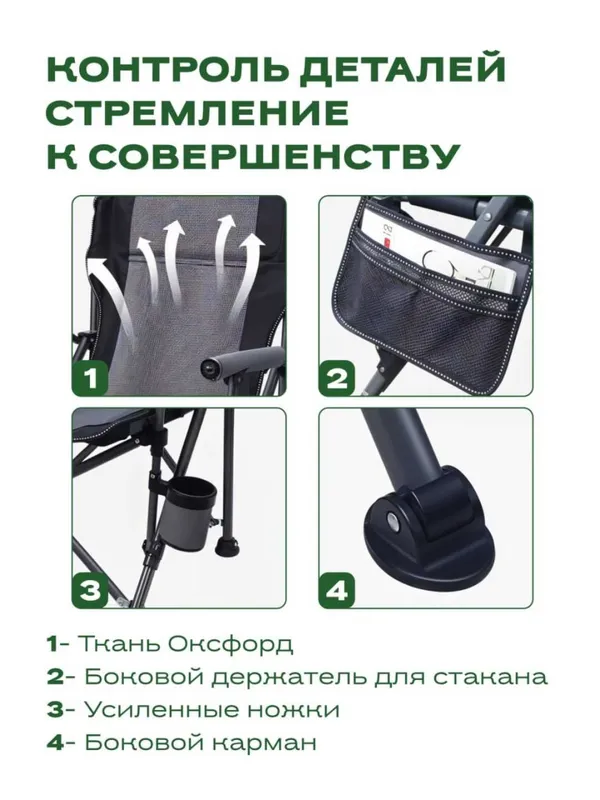 Складные стулья для пикника. — фото 3
