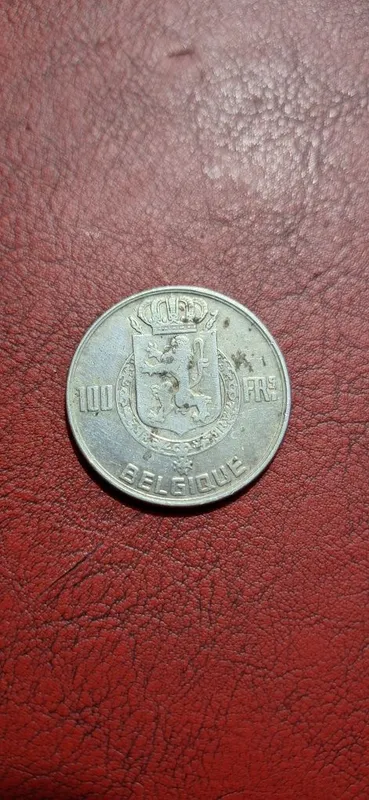 Монета Белгии 1954, Серебро — фото 1