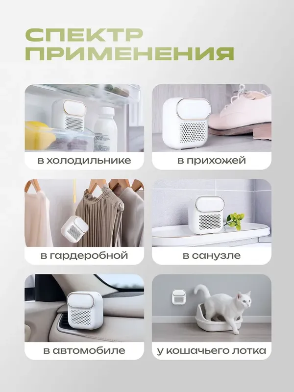 Озонатор для холодильника LUFTR USB — фото 1