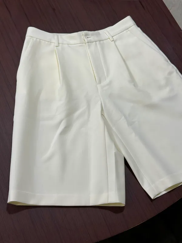 Классические широкие шорты на лето zara — фото 2
