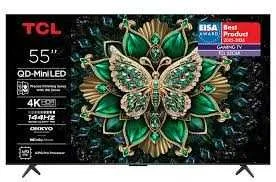 Tcl 55C6KS UHD smart, google tv, Mini led, 120HZ, 2x pult