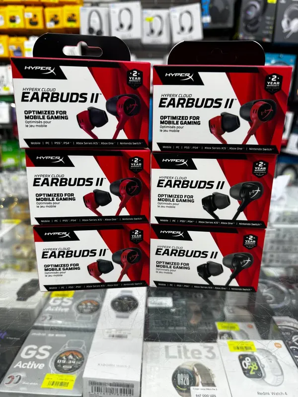Игровые наушники HyperX Earbuds 2 Игровые наушники HyperX Earbuds 2