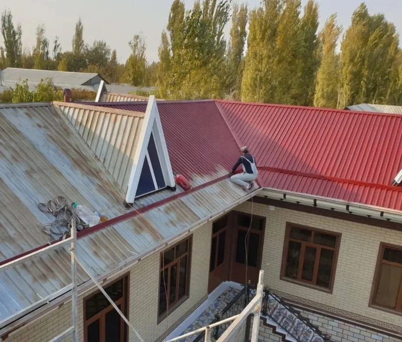 Том буяш покраска крыши 1 Том буяш покраска крыши 1