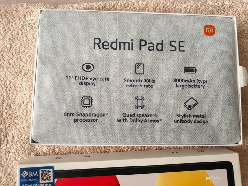 Planshet Redmi Pas SE 2