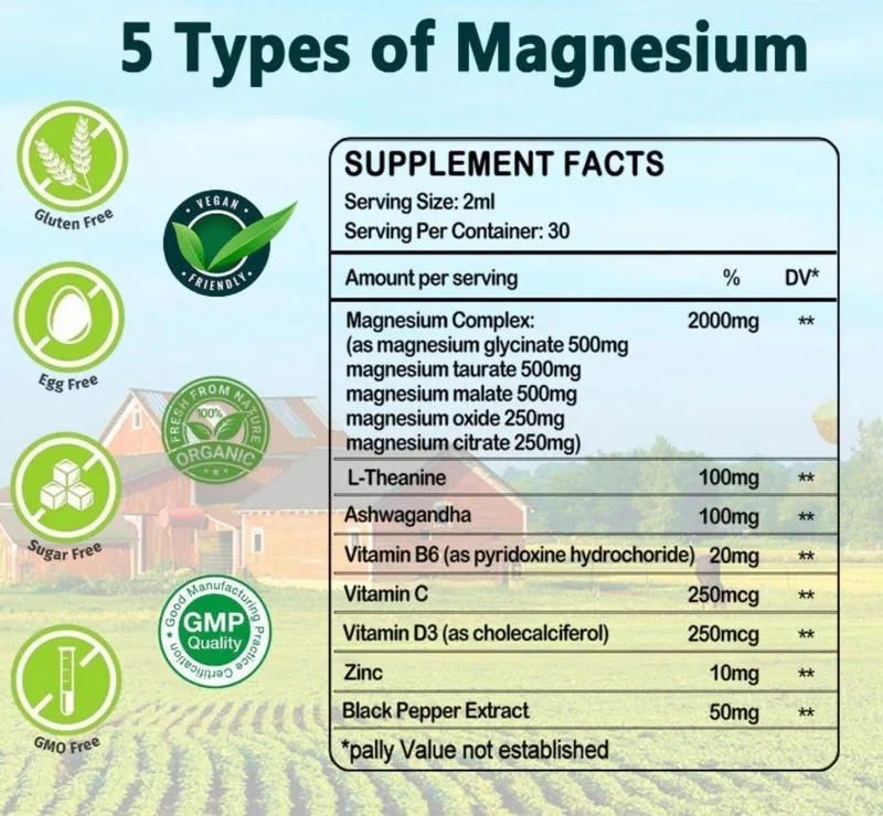 Magnesium glycinate,complex,magniy,malate,магний — фото 3