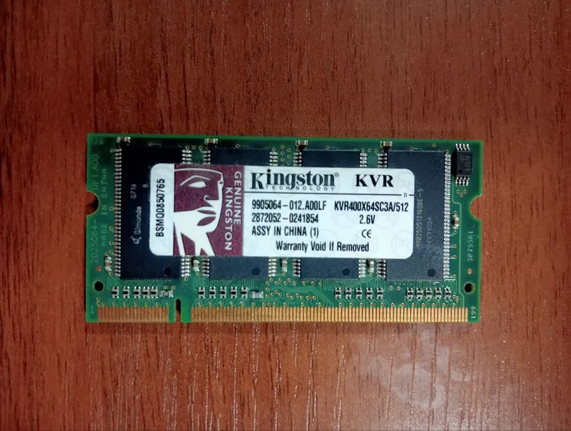 DDR1 512 MB RAM DDR1 512 MB RAM