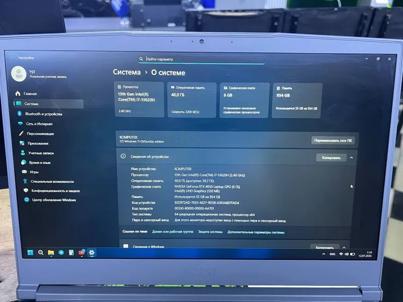 notebook MSI intel 3 notebook MSI intel 3