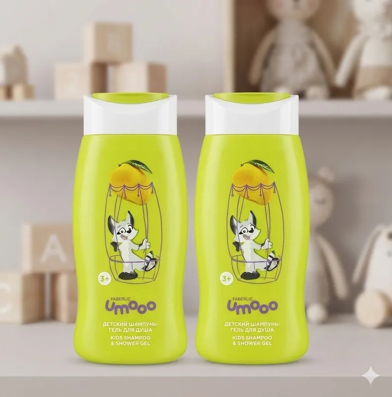 Faberlic Детский шампунь+Гель для душа