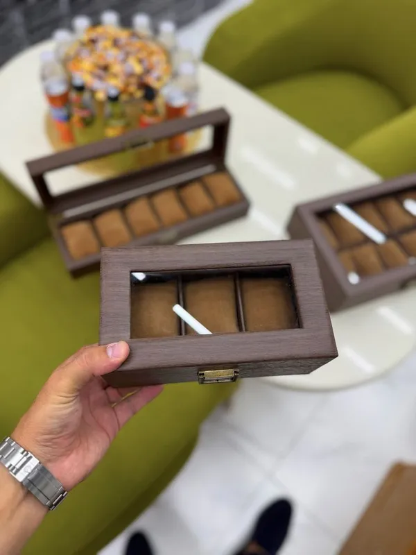 Watch Box – 3 Slot Creative Wooden 2 Watch Box – 3 Slot Creative Wooden 2