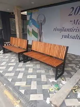 . Скамейка металлические т 5 1