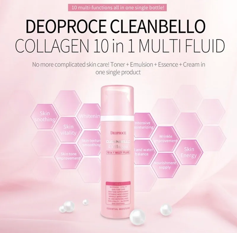 Deoproce Cleanbello Collagen 10 in 1 Multi Fluid 2 Deoproce Cleanbello Collagen 10 in 1 Multi Fluid 2