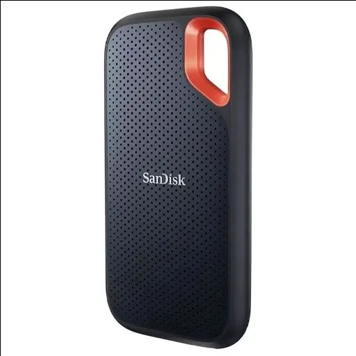 Внешний жесткий диск Sandisk Extreme Portable SSD V2 4TB, черный — фото 2