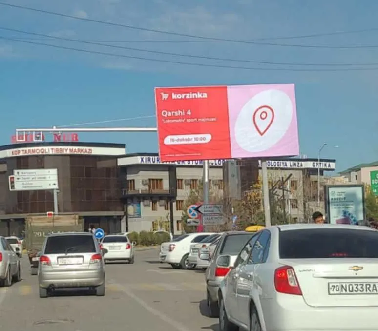 Qo'qonda Billboard reklama xizmati Qo'qonda Billboard reklama xizmati