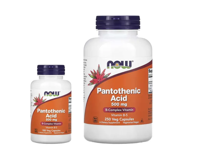 NOW Foods Pantothenic Acid пантотеновая кислота