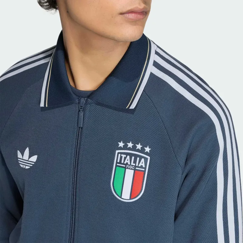 Оригинальная олимпийка Adidas Italy Away Anthem Jacket — фото 4