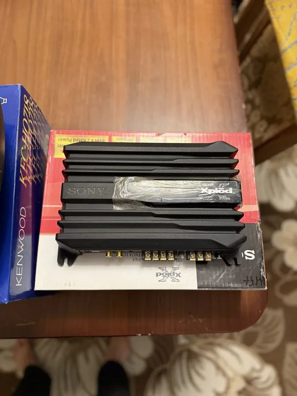 Kenwood 718 Original kalonka bilan Sony usilitel komplekt sotiladi — фото 2