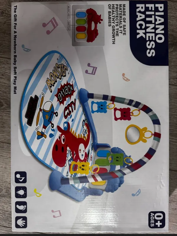 Игровой коврик пианино