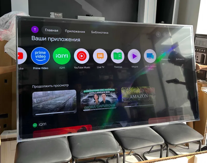 Телевизор TCL 55/65 4K 2025 года HDR SMART TV доставка бесплатна