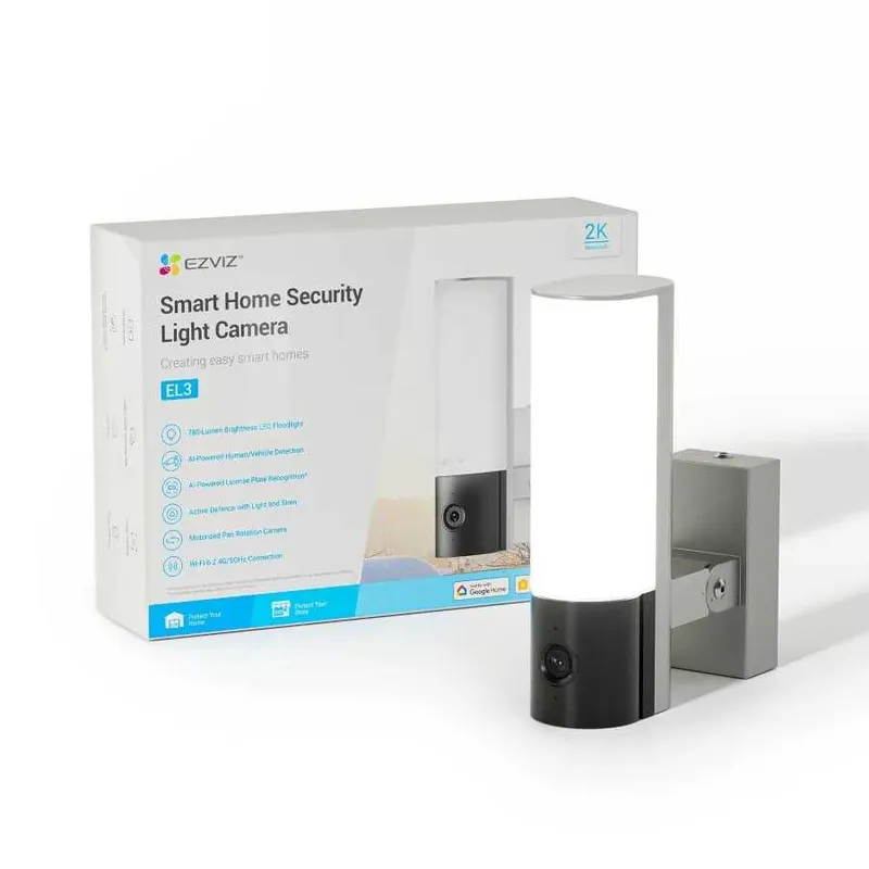 Ezviz CS-EL3 инновационный умный светильник с камерой видеонаблюдения — фото 1