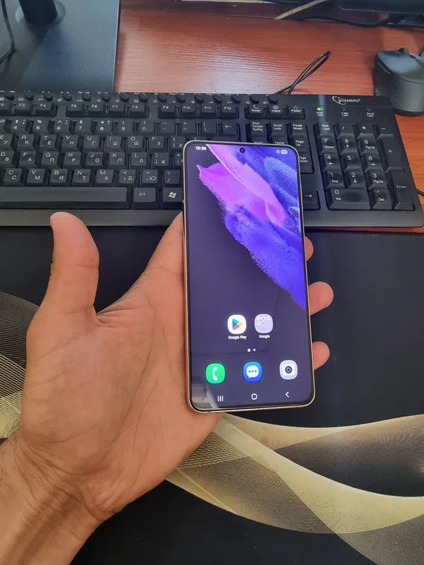 Samsung S21+ 5G 8/256gb ideal ochilmagan usta kurmagan aybi yuq — фото 1