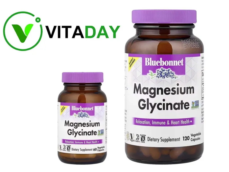 Bluebonnet Nutrition Magnesium Glycinate Глицинат магния magniy магний