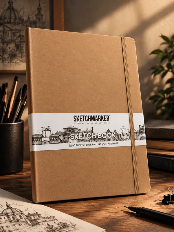 Rasm chizish uchun SKETCHMARKER eskiz daftari. A4. 80 varaq 1 Rasm chizish uchun SKETCHMARKER eskiz daftari. A4. 80 varaq 1