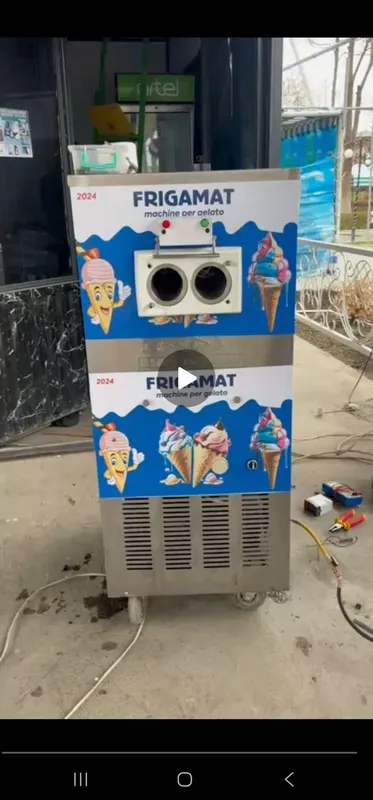 Ремонт мороженного аппарата Muzqaymoq appart i ta'mirlash 2