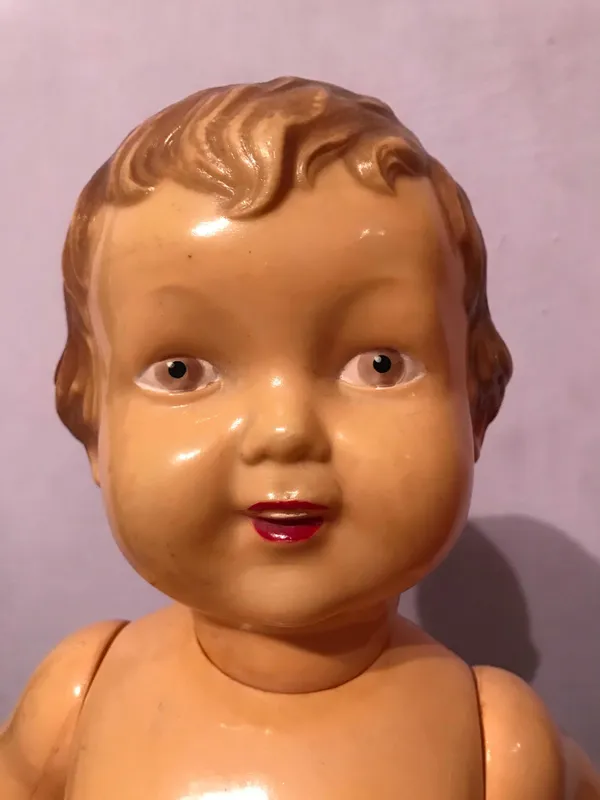 Редкий пупс СССР целлулоид